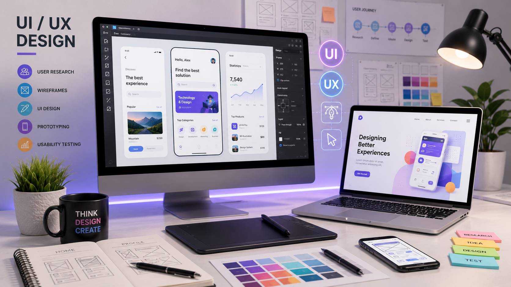 UI/UX Design & Product Design Program