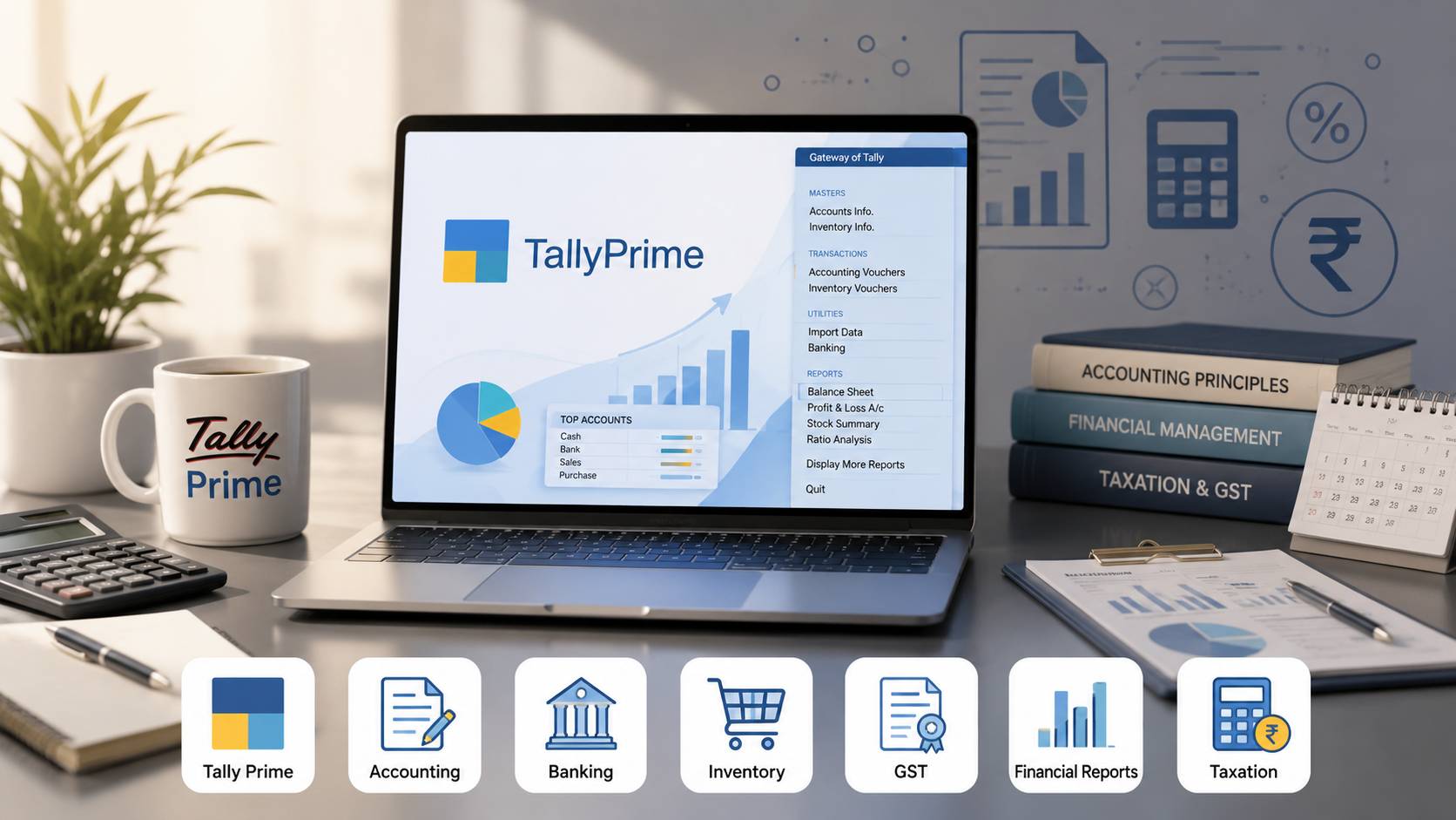 Tally Prime & Practical Accounting Program