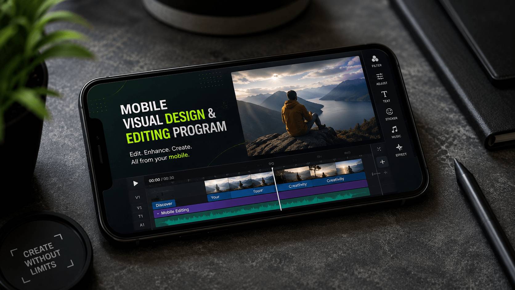 Mobile Visual Design & Editing Program